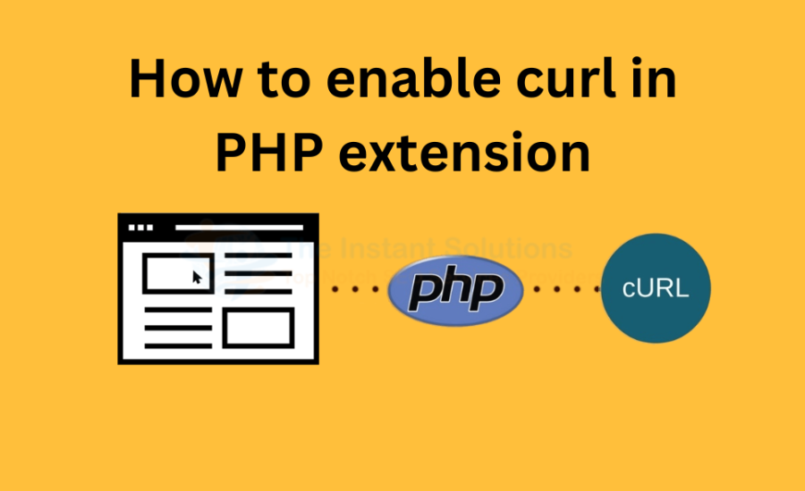 How to enable curl in PHP extension?