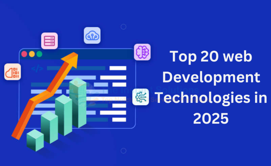 Top 20 web development technologies in 2025