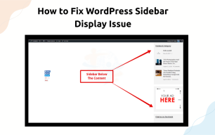 Sidebar Display Issue